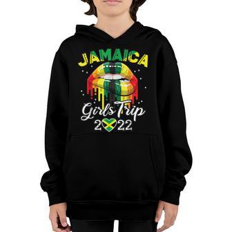 Jamaica Girls Trip 2022 Weddin Party Bachelorette Party V2 Youth Hoodie - Thegiftio UK