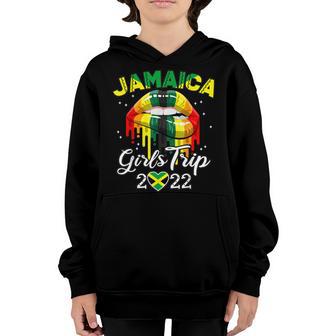 Jamaica Girls Trip 2022 Weddin Party Bachelorette Party Youth Hoodie - Thegiftio UK