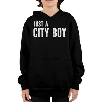 Just A City Boy Journey Youth Hoodie - Thegiftio UK