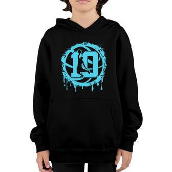 Kids Basketball Slam Dunk 10Th 10 Year Old Birthday Party Theme Graphic Design Printed Casual Daily Basic Youth Hoodie - Thegiftio UK