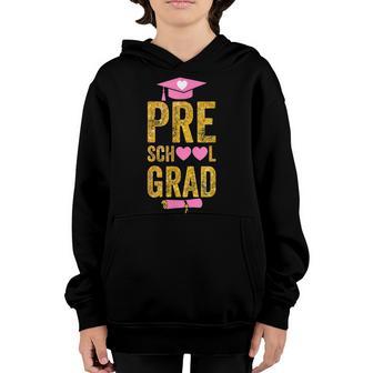 Kids Funny Graduation Preschool Grad Youth Hoodie - Thegiftio UK