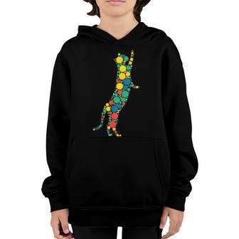 Kids Polka Dot Day Cat International Dot Day Kids Youth Hoodie - Thegiftio UK