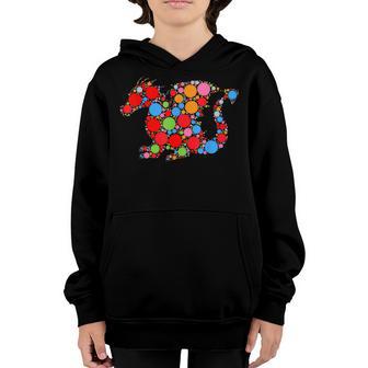 Kids Polka Dot Day Dragon Lover International Dot Day Kids Youth Hoodie - Thegiftio UK