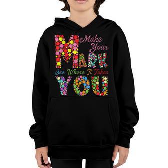 Kids Polka Dot Day Lover International Dot Day Kids Youth Hoodie - Thegiftio UK