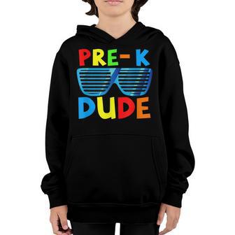 Kids Pre-K Dude Back To School First Day Of Preschool Youth Hoodie - Thegiftio UK