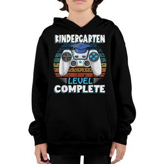 Kindergarten Level Complete Last Day Of School Graduation Youth Hoodie - Thegiftio UK