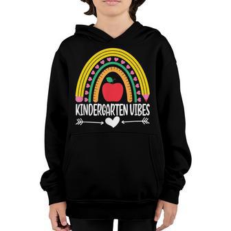 Kindergarten Vibes First Day Back To School Teacher Students V4 Youth Hoodie - Thegiftio UK