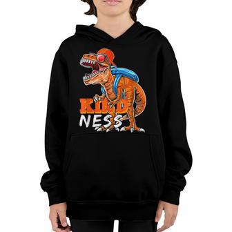 Kindness Dinosaur Trex Orange Unity Day 2022 Toddler Kids Youth Hoodie - Thegiftio UK