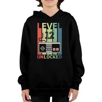 Level 12 Unlocked Shirt Video Gamer 12Th Birthday Gifts Tee Tshirtshirt Youth Hoodie - Thegiftio UK