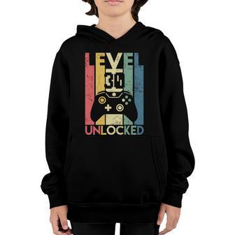 Level 30 Unlocked Shirt Funny Video Gamer 30Th Birthday Gift Graphic Design Printed Casual Daily Basic Youth Hoodie - Thegiftio UK