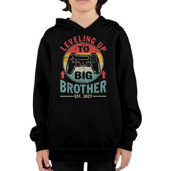 Level Unlocked Leveling Up To Big Brother 2023 Gamer Vintage Youth Hoodie - Thegiftio UK