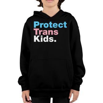Lgbt Support Protect Trans Kid Lgbt Pride V2 Youth Hoodie - Thegiftio UK
