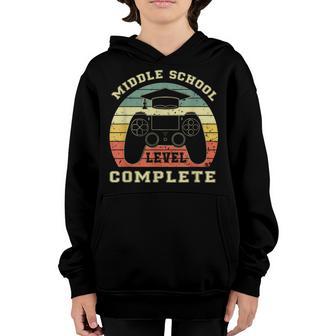 Middle School Level Complete Class Of 2022 Graduation Gift Youth Hoodie - Thegiftio UK