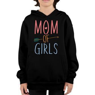 Mothers Day Mom Of Girls Graphic Design Printed Casual Daily Basic Youth Hoodie - Thegiftio UK