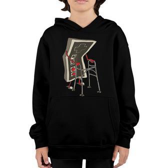 Old Gamer Gift Retro Video Game Old Gamer Gift Youth Hoodie - Thegiftio UK