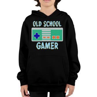 Old School Gamer T-Shirt Graphic Design Printed Casual Daily Basic Youth Hoodie - Thegiftio UK