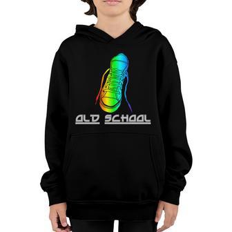 Old School Vintage Sneakers Graphic Design Printed Casual Daily Basic Youth Hoodie - Thegiftio UK