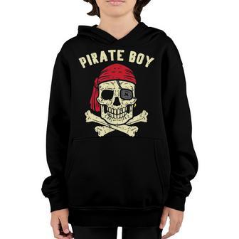 Pirate Toddler Boys Halloween Scary Night Spooky Season Youth Hoodie - Thegiftio UK