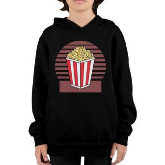 Popcorn Retro 80S Style Graphic Plus Size Premium Shirt For Boy Girl Unisex Youth Hoodie - Thegiftio UK