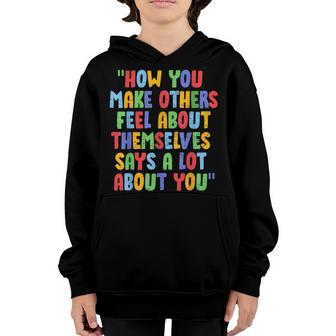 Positive Affirmation Positive Quote Teacher Growth Mindset Youth Hoodie - Thegiftio UK