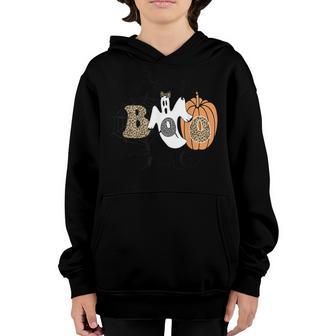 Pre-K Boo Crew Funny Halloween Costume Pre-K Boys Girls Kids Youth Hoodie - Thegiftio UK