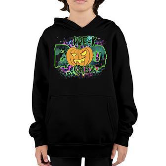 Pre-K Boo Crew Vintage Funny Halloween Costume Boys Girl Kid Youth Hoodie - Thegiftio UK