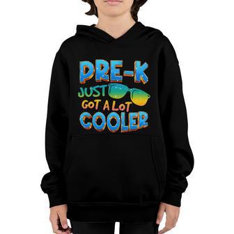 Pre K Just Got A Lot Cooler Back To School Youth Hoodie - Thegiftio UK
