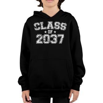 Pre Kindergarten Graduation Class Of 2037 Grow Up With Me Youth Hoodie - Thegiftio UK