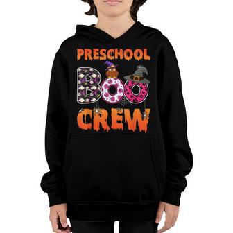Preschool Boo Crew Pre-K Preschool Teacher Student Halloween Youth Hoodie - Thegiftio UK