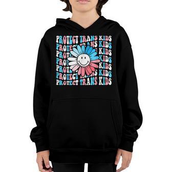Protect Trans Kids Lgbt Support Transgender Lgbt Pride Youth Hoodie - Thegiftio UK