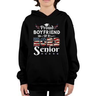Proud Boyfriend Of A 2023 Senior Graduate Graduation Gift Graphic Design Printed Casual Daily Basic Youth Hoodie - Thegiftio UK