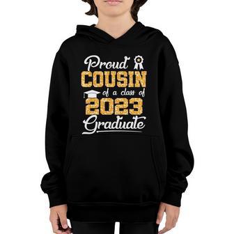 Proud Cousin Of A Class Of 2023 Graduate Senior Graduation Great Gift Graphic Design Printed Casual Daily Basic Youth Hoodie - Thegiftio UK