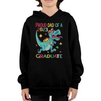 Proud Dad Of A Class Of 2023 Graduate Funny Graduation Meaningful Gift Youth Hoodie - Thegiftio UK