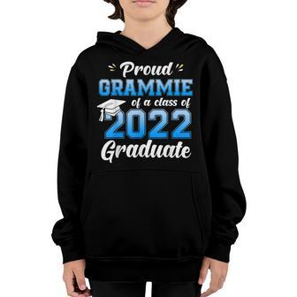 Proud Grammie Of A Class Of 2022 Senior Graduate Graduation Youth Hoodie - Thegiftio UK