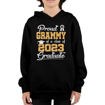 Proud Grammy Of A Class Of 2023 Graduate Senior Graduation Cool Gift Graphic Design Printed Casual Daily Basic Youth Hoodie - Thegiftio UK