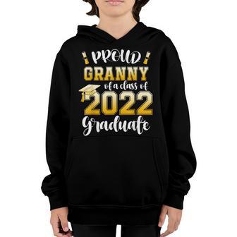 Proud Granny Of A Class Of 2022 Graduate Graduation 2022 Youth Hoodie - Thegiftio UK