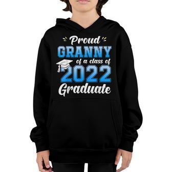 Proud Granny Of A Class Of 2022 Senior Graduate Graduation Youth Hoodie - Thegiftio UK