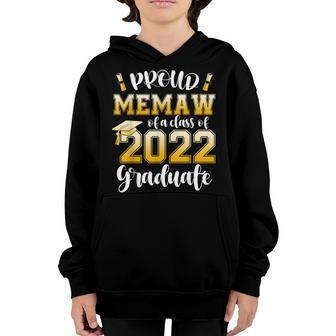 Proud Memaw Of A Class Of 2022 Graduate Graduation 2022 Youth Hoodie - Thegiftio UK