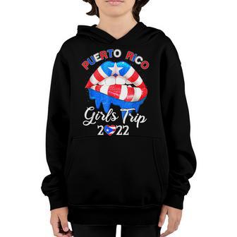 Puerto Rico Girls Trip 2022 Bachelorette Party Wedding Party Youth Hoodie - Thegiftio UK