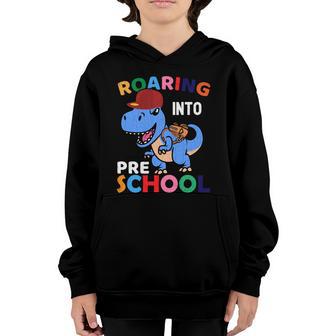 Ready To Crush Kindergarten First Day Back To School Graphic Gift Graphic Design Printed Casual Daily Basic Youth Hoodie - Thegiftio UK