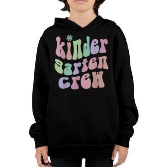 Retro Kindergarten Crew Little Miss Kinder Vintage Youth Hoodie - Thegiftio UK