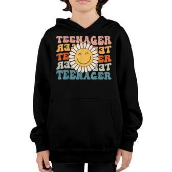 Retro Official Nager Daisy Colorful 13 Year Old Girls Boy Youth Hoodie - Thegiftio UK