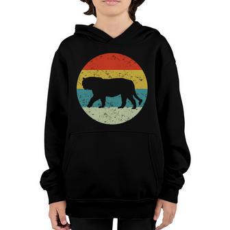 Retro Vintage Tiger Girl Graphic Design Printed Casual Daily Basic Youth Hoodie - Thegiftio UK