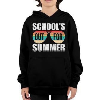 Schools Out For Summer Shades Graphic Design Printed Casual Daily Basic Youth Hoodie - Thegiftio UK