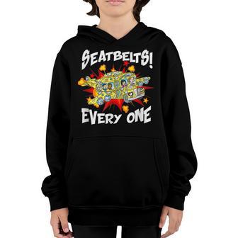 Seatbelts Everyone Magic School Bus Youth Hoodie - Thegiftio UK