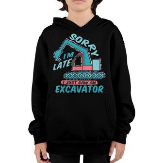 See You Later Excavator Toddler Top For Boy Or Kids Youth Hoodie - Thegiftio UK