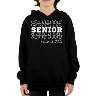 Senior 2023 Class Of 2023 Seniors Graduation 23 Youth Hoodie - Thegiftio UK