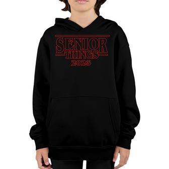 Senior Things Graduation Class Of 2023 High School Youth Hoodie - Thegiftio UK