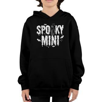 Spooky Mini Kid Halloween Gift Youth Hoodie - Seseable