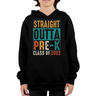 Straight Outta Pre-K Preschool Graduation Gift Youth Hoodie - Thegiftio UK